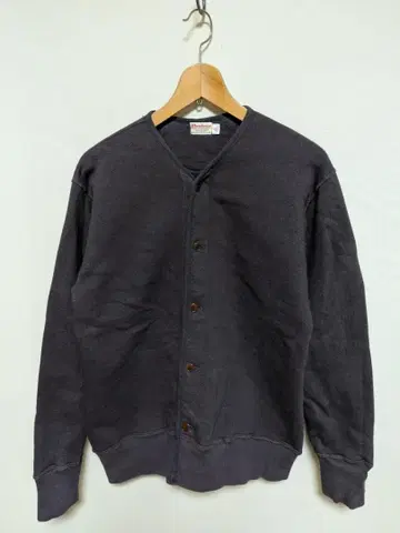 새상품급 WAREHOUSE US NAVY 가디건 맨투맨 네이비 40