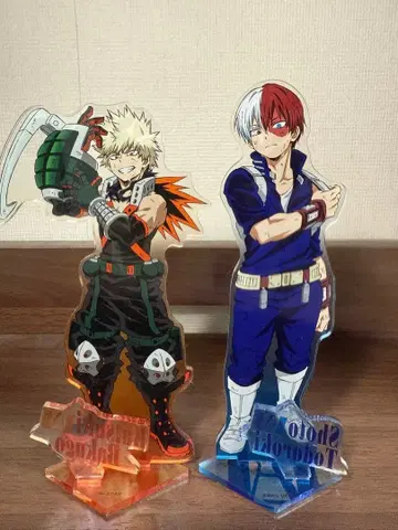 바쿠고 카츠키 토도로키 쇼토 아크릴 스탠드 2체 세트