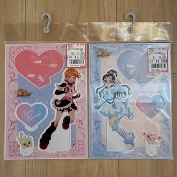 빛의 전사 프리큐어 Avail 아크릴 스탠드 큐어 블랙 큐어 화이트