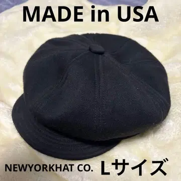 미국제 NEW YORK HAT CO. 코튼 헌팅 캡 미국제