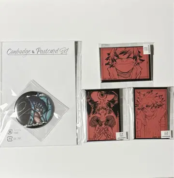 가치액터 마루쿠지 복권 메이트 루도 쿠토니 스퀘어 캔뱃지 엽서