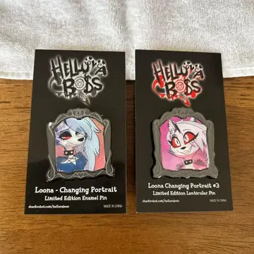 Hellva Boss/헬바 보스 루나 핀 배지 핀즈