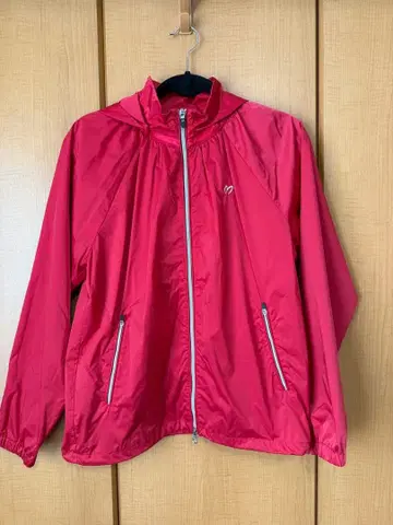 WATER BUNNY 풀 지퍼 자켓 빨간색