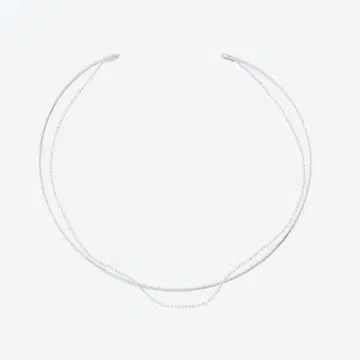 SASKIA DIEZ 실버 초커