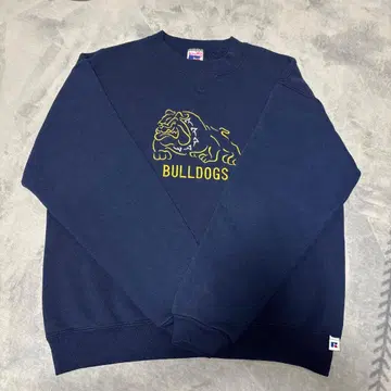 러셀 애슬레틱 맨투맨 네이비 컬러 YOUTH L USA