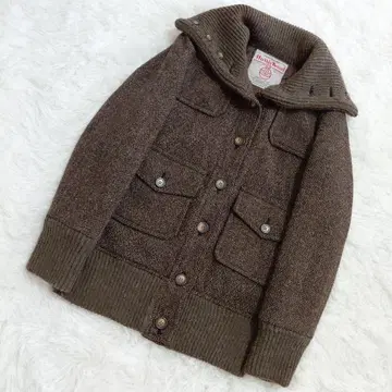 해리스 트위드 자켓 코트 숄카라 헤링본 트위드