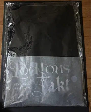 시쿠포니 라이브 T셔츠 로디아스