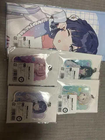 학원 아이돌 마스터 DMM 복권 포스터 키링