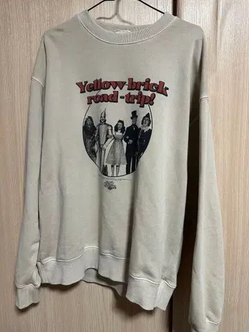 익명 배송 오즈의 마법사 맨투맨 블루블루에