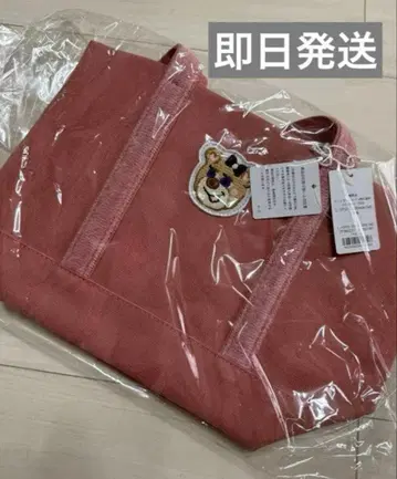 미사용 새상품 올드 테디 걸 와펜 토트백 핑크 소