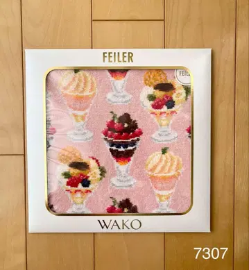 FEILER WAKO 파르페 파르페 손수건 핑크 한정판