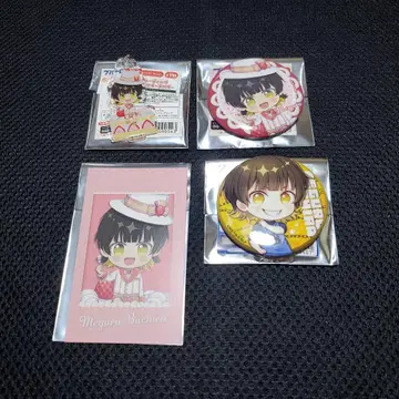 블루 록 푸치초코 숏 케이크 아크릴 키링 캔뱃지 특전 카드 호시노