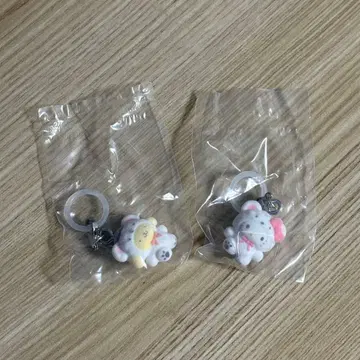 푹신푹신 스노우 산리오 메지루시 액세서리