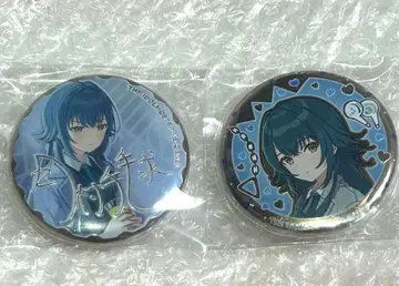 츠키무라 테마리 캔뱃지 2종 세트