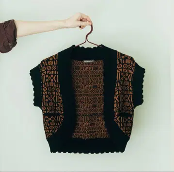 무늬의 볼레로 biscuits 미쿠니 마리코