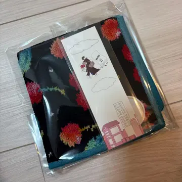 페이 타월 손수건 체리 도트