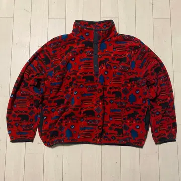 L.L.Bean 플리스 자켓 스냅 하프 스냅 90s~