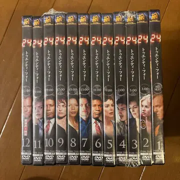 미개봉 새상품 24 TWENTY FOUR DVD 전 12권 세트