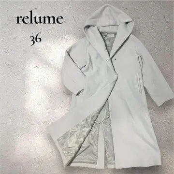 [ relume ] 저널 스탠다드 후디드 코트 그레이 S