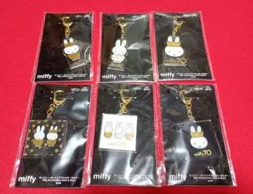 6종 미피 통통 아크릴 키링 70th Anniversary