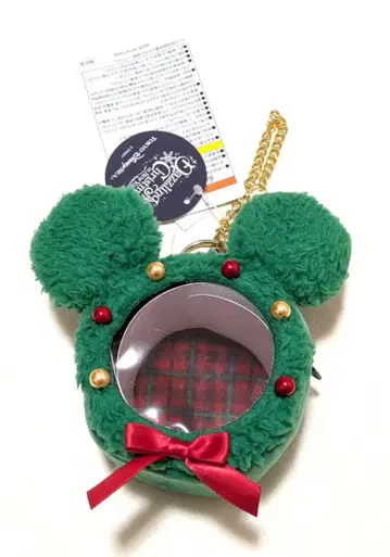 디즈니 대즐링 크리스마스 미키 링 모양 파우치