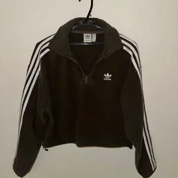 adidas 하프 지퍼 저지 M