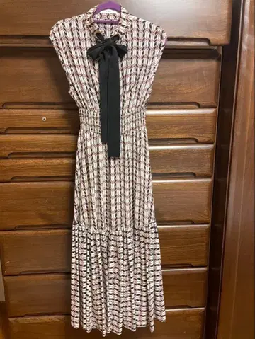 FENNEL 리본 포함 맥시 드레스