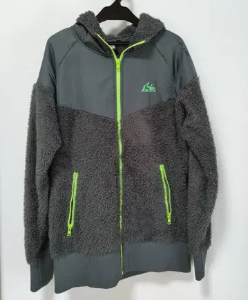 남성용 러스티 Rusty 집업 후드티 그레이 L 보아 겨울 따뜻함