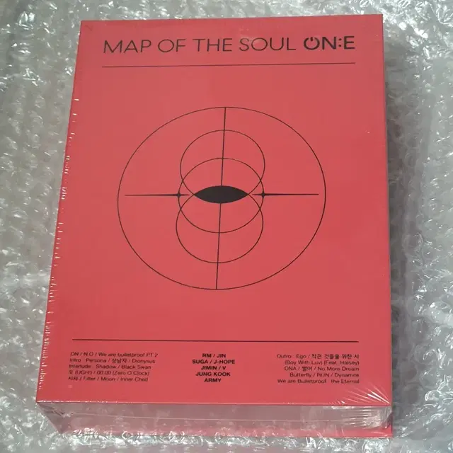 미개봉 BTS MAP OF THE SOUL ON;E BLU-RAY DVD