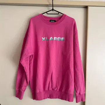 XLARGE 핑크 트레이닝복