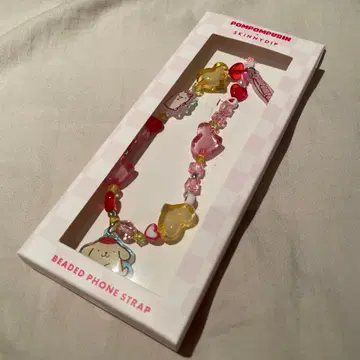 SKINNYDIP LONDON 폼폼푸딩 폰 스트랩