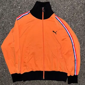 90s PUMA archive 파일 원단 트랙 자켓 y2k 짧은 기장