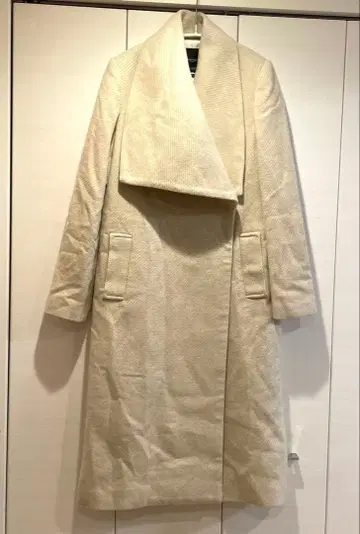 MANGO 울 코트 롱 망고