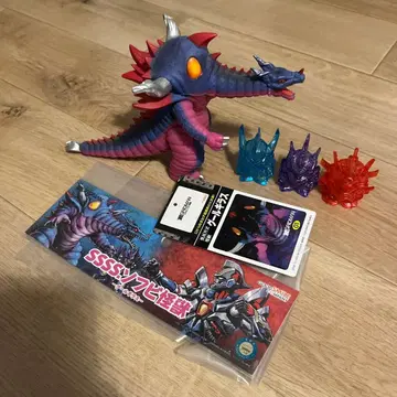 구르기라스 그리드맨 손가락 인형 세트 소프트 비닐 피규어