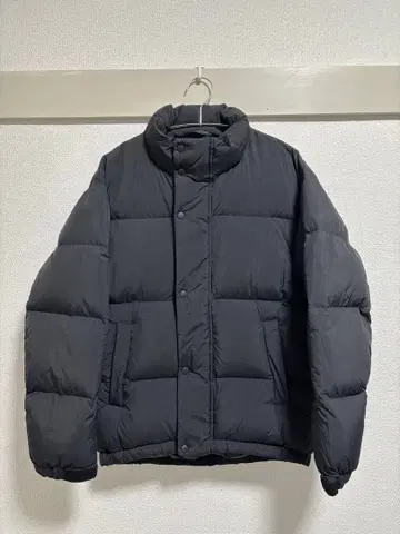 무인양품 경량 다운 포켓터블 자켓 블랙 M