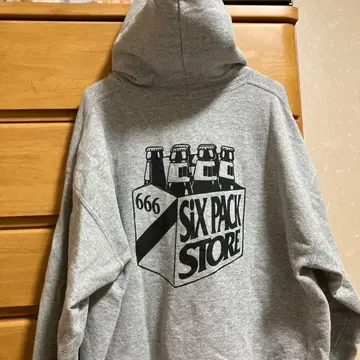 PIZZA OF DEATH SiX PACK STORE 후드티 L 사이즈