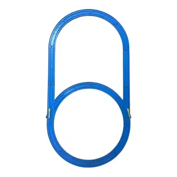 프라레일 오벌 레일 파랑