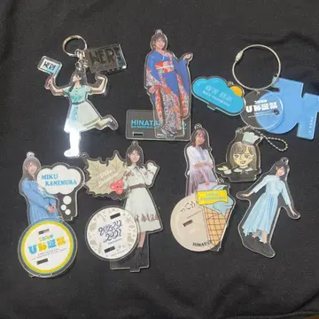 히나타자카46 카네무라 미쿠 아크릴 스탠드 키링 묶음 판매