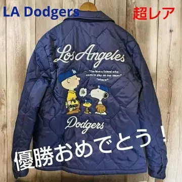 MLB 다저스/스누피/Houston 스카잔 자켓 US M