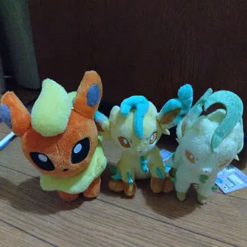 포켓몬 봉제 인형 3체 세트 부스터 리피아