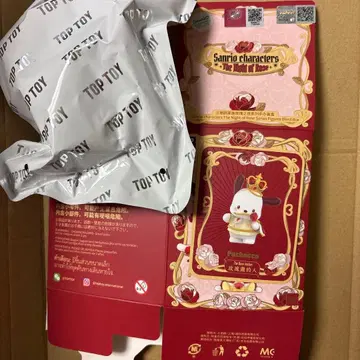 TOPTOY 산리오 로즈 나이트 블라인드 박스 피규어 포차코