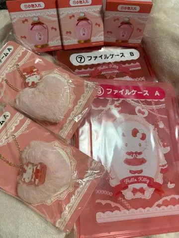 헬로키티 산리오 당첨 복권 제일복권 7세트