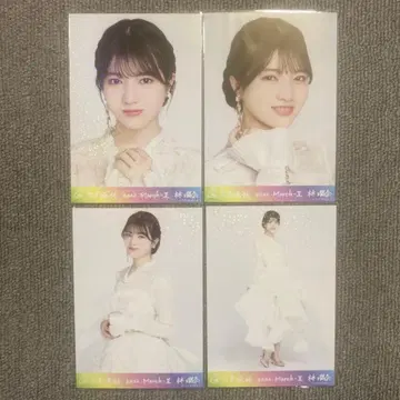 노기자카46 하야시 루나 노기코레 브로마이드 4장 세트