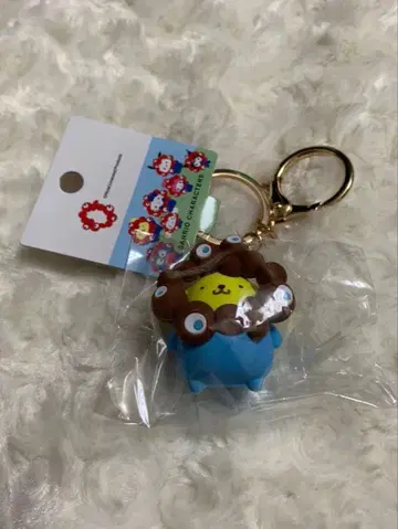 산리오 미야쿠미야쿠 변신 입체 마스코트 컬러 키링 폼폼푸딩