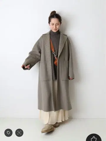 FRAMeWORK 슈퍼160 리버서블 코트