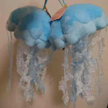 스카이블루 해파리 봉제 인형 [배송비 포함]