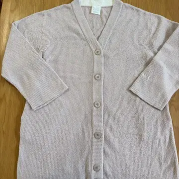 젤라또피케 핫스무 리브 가디건 핑크