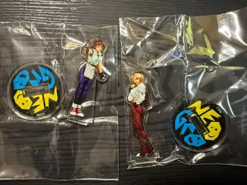 KOF PIXEL 아크릴 스탠드 승리 킹 & 유리