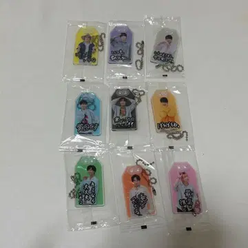 SnowMan 부적 키링