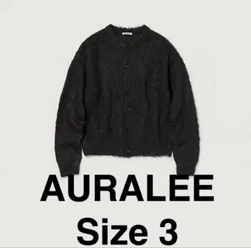 auralee 24aw BRUSHED SUPER KID MOHAIR